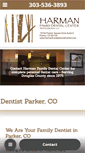 Mobile Screenshot of harmanfamilydentalcenter.com